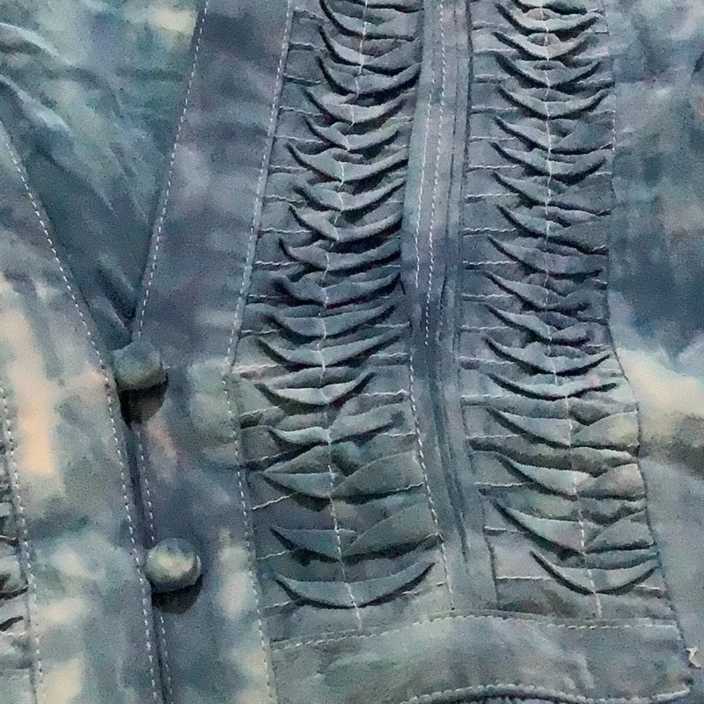 Joie women’s blue tie dye silky summer beach Top size medium - Picture 3 of 6